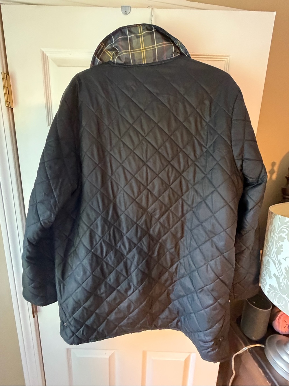 Barbour New Drigg Gore-Tex Quilted Jacket Men's XL Black Waterproof Coat - Picture 4 of 6
